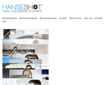 Tablet Screenshot of businessportrait.hanseshot.com
